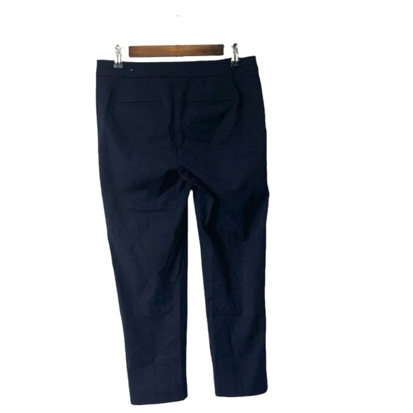NEW Talbots Chatham Crop Navy Blue Pants Short Work  Trousers Office Size 2 - Picture 3 of 7